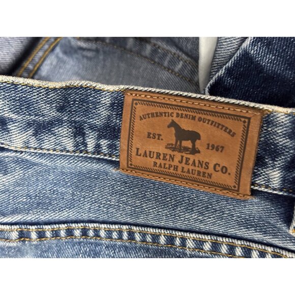 Vintage Womens Ralph Lauren Jeans Co Straight Leg Ankle Jeans Sz 8p Petite Blue - Picture 6 of 7